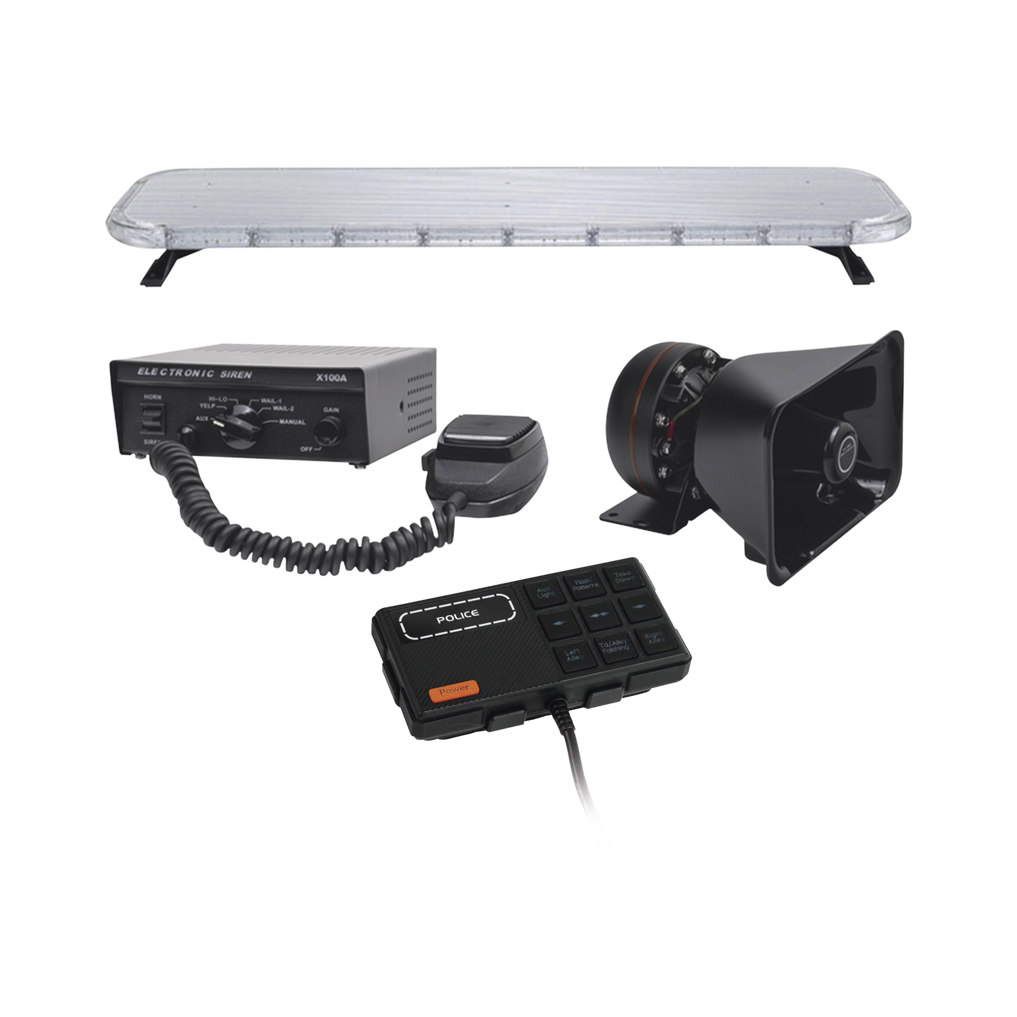 Kit básico para equipamiento de unidades de Seguridad Pública