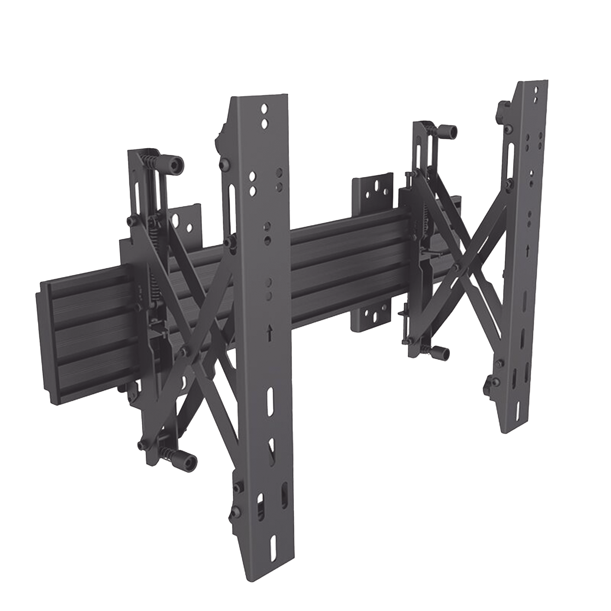 Montaje de Pared Push in - Pop out para Videowall| VESA 400| Para pantallas de 37 a 65 in | Capacidad Maxima de Carga 30 Kg