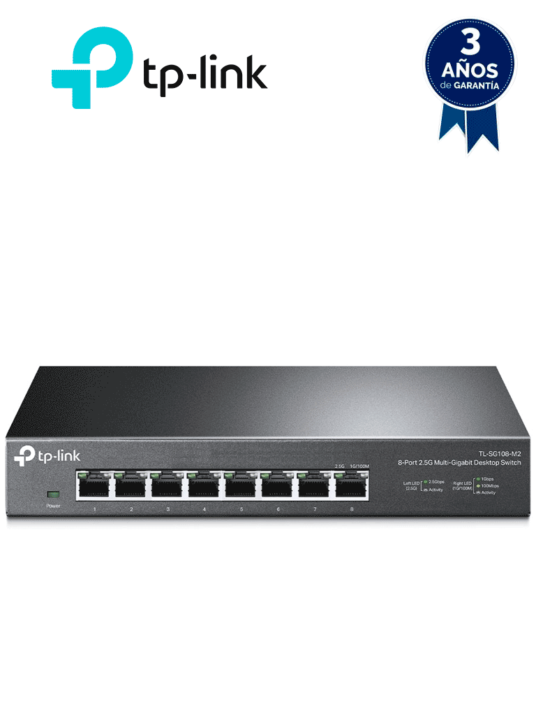 Tp-Link tl-sg108-m2 Sku: tpl3700038