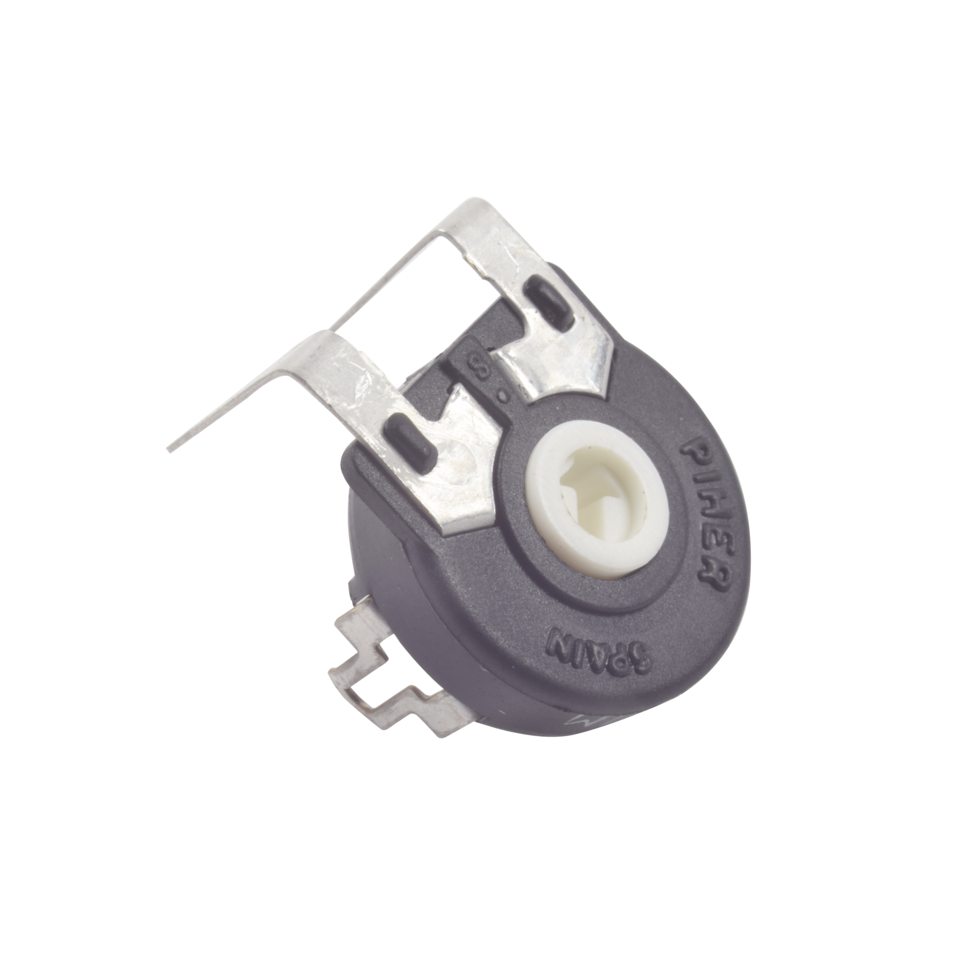 Potenciómetro de Carbón, 2.5 k Ohm, 0.25 Watt, 15 mm, Ajuste Vertical.