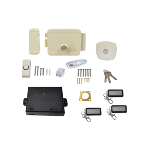 Kit Cerradura Eléctrica 321DC  Izquierda y Hub para Apertura a través de Smartphone,  Compatible con YALE CONNECT
