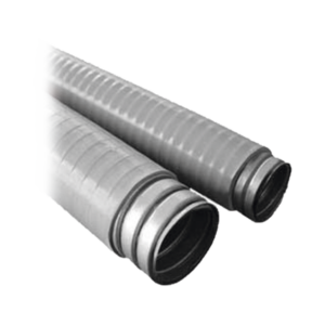 Tubo Flexible tipo Liquidtight de 1/2 (13 mm). Acero + PVC. Rollo de 50 Metros.