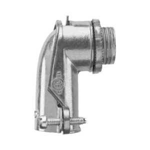 Conector curvo para tubo flexible 1/2  (13 mm)