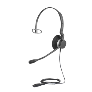 Jabra Biz 2300 Mono con conexión QD, resistente para contact center con brazo articulado con giro de 360º  (2303-820-105)