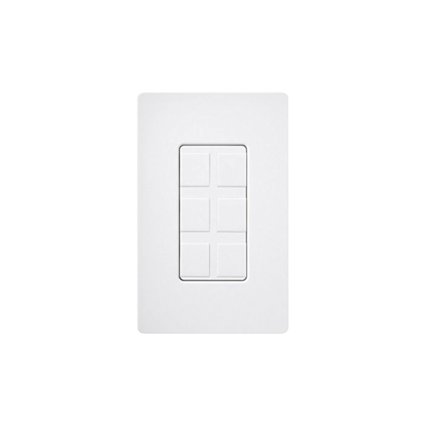 Caja de pared para contactos varios, 6 mini espacios.