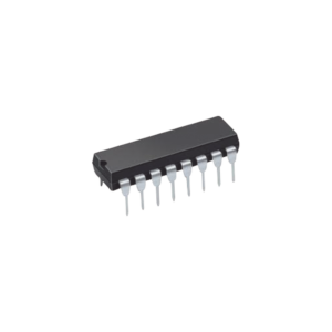 Circuito Integrado Cuádruple NOR Exclusivo de 2 Entradas, DIP 14