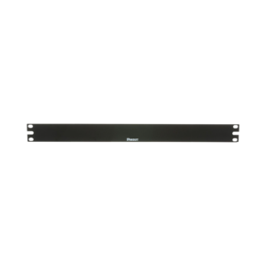 Tapa Ciega Para Rack Estándar de 19in, Plano, de Acero, 1UR, Color Negro