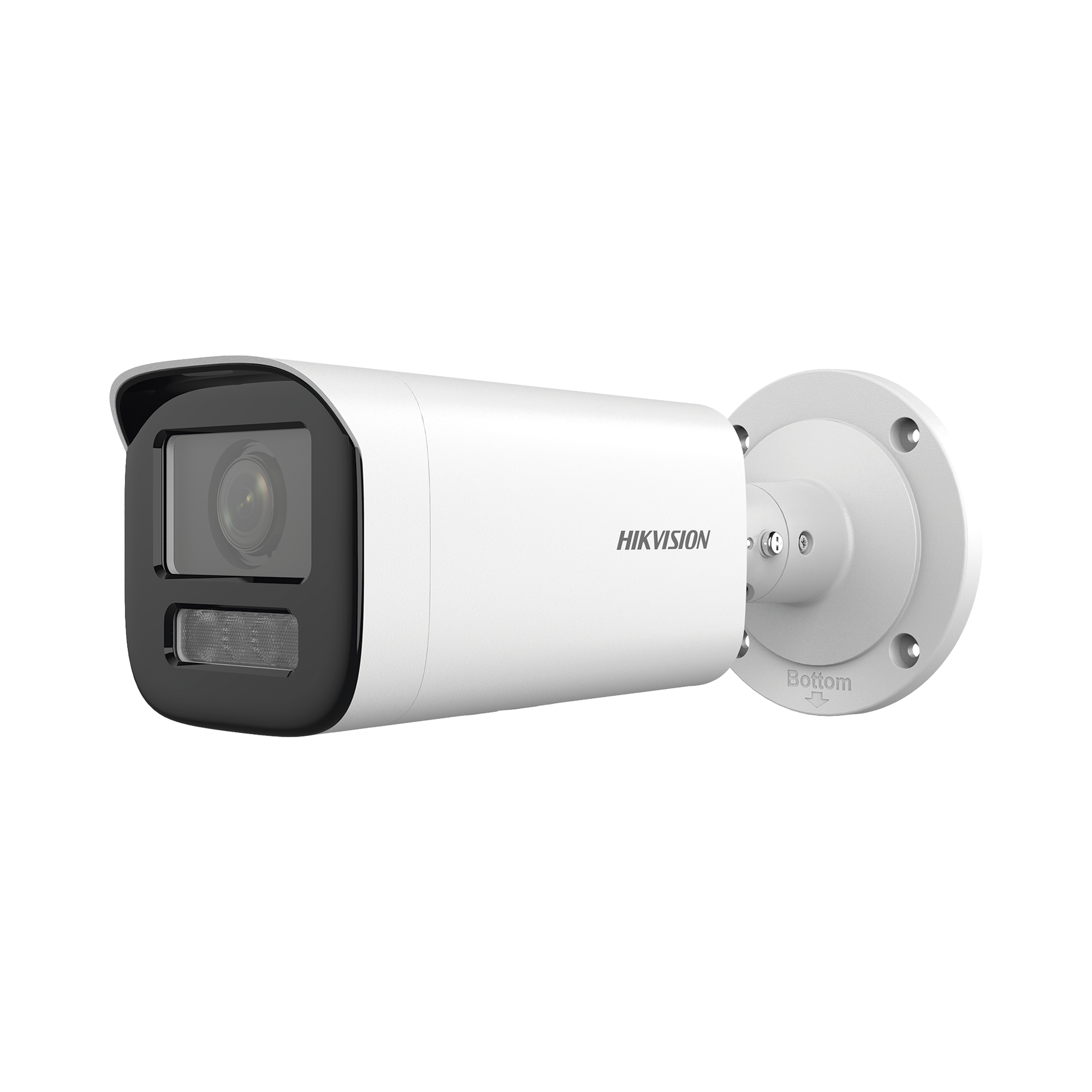 Bala IP 4 Megapíxel / Lente Motorizado 2.7 a 13.5 mm / Dual Light (50 mts IR + 50 mts Luz Blanca) / ACUSENSE Lite / Microfono Integrado / Exterior IP67 / WDR 120 dB / PoE / ONVIF / Micro SD