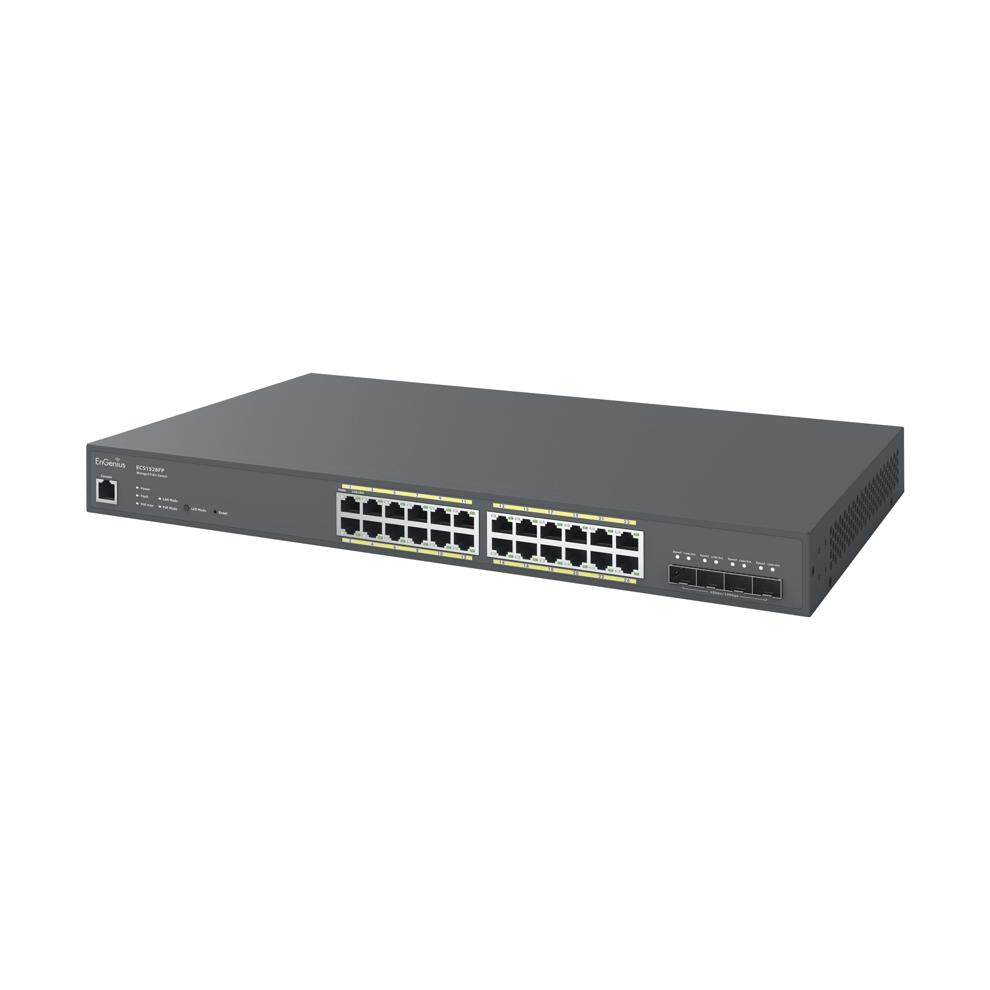 Switch PoE + Gigabit 410W de 24 puertos gestionado en la nube