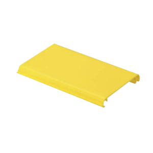 Tapa Con Bisagra a Presión Para Canaleta FiberRunner? FR4X4YL6, de PVC Rígido, Color Amarillo, 1.8 m de Largo