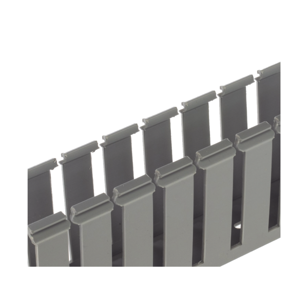 Canaleta Ranurada 3X3IN 6FT COLOR GRIS