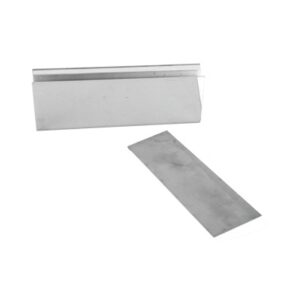 Montaje en U para Puertas de Vidrio /1/2 de Grosor/  Uso con chapas de 600 y 750 lbs / Ajuste por Opresores