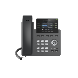 Teléfono IP Grado Operador, 3 líneas SIP con 6 cuentas, puertos Gigabit,PoE,  pantalla a color 2.4, codec Opus, IPV4/IPV6 con gestión en la nube GDMS