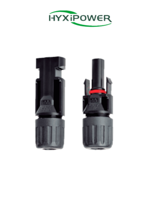 HYXIPOWER EPL01 - Par de Conectores MC4 para Módulos Fotovoltaicos / Protección conta Agua / Resistencia contra la tensión / Conector Hembra - Macho #SOLAR