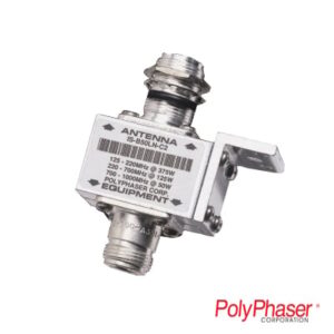 Protector RF Coaxial Para 10 - 1000 MHz de Ceja Frontal y Conectores N Hembra en Ambos Lados, 50 ?