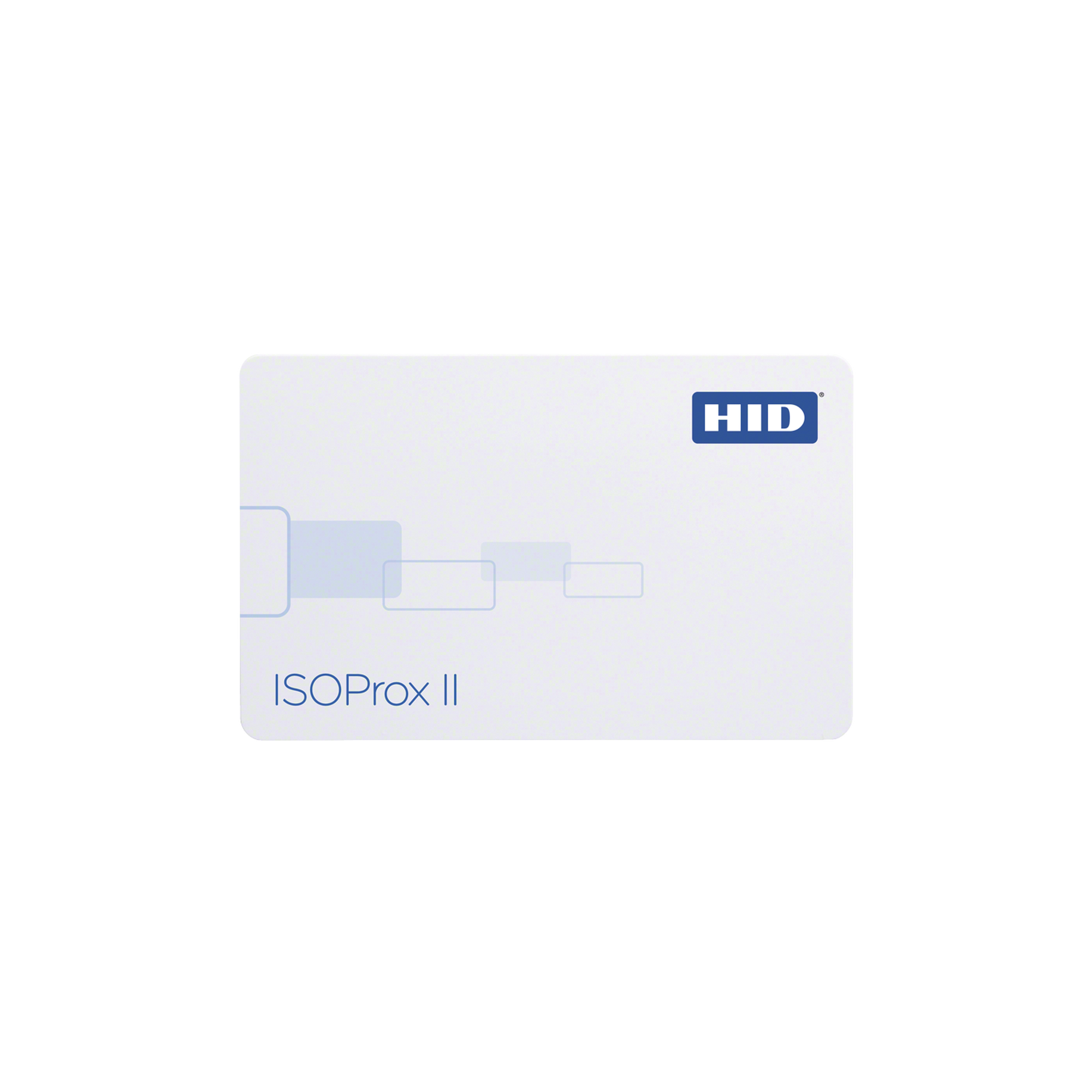 Tarjeta de Proximidad ISOProx II HID (Delgada) (1386LGGMV) Perforada Verticalmente / Garantía de por Vida / 1586/ 1386
