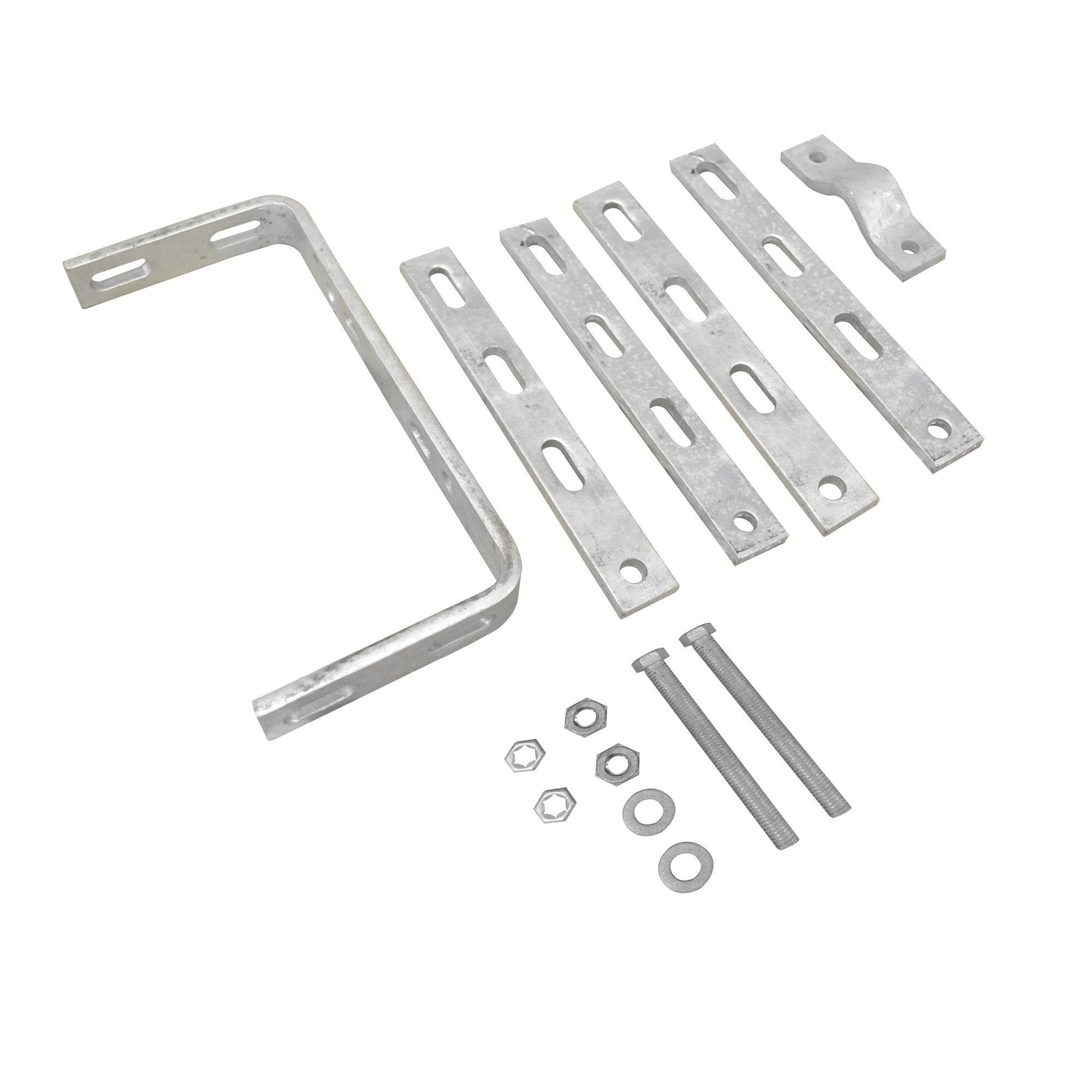 Herraje para Sujeción de Escalerilla a Pierna de Torre SSV (5/16-3).