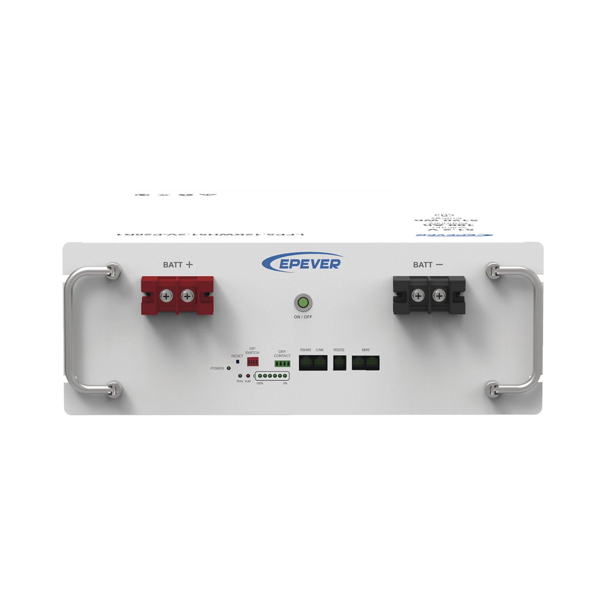 Batería de Litio LiFePO4 51.2Vcc, 5.12Kwh, Rack 4UR para Montaje en Rack,