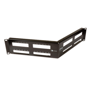 Patch Panel MAX Modular (vacío), de 48 Puertos, Angulado, 2UR