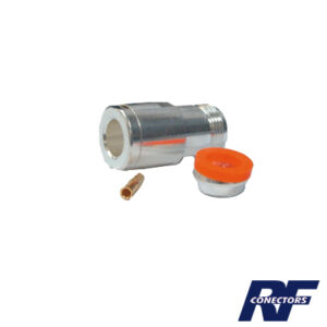 Conector N Hembra de anillo plegable para cables RG-8/U (BELDEN 8237), RG213/U (8267), RG214 (8268).