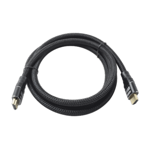 Cable HDMI Ultra-Resistente Redondo de 1.8m ( 5.9 ft ) Optimizado para Resolución 4K ULTRA HD
