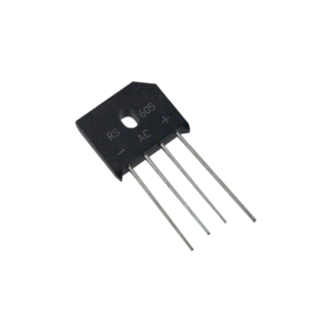 Puente Rectificador en Línea de 6 Amp., 600 PIV, Silicio, 420 RMS.