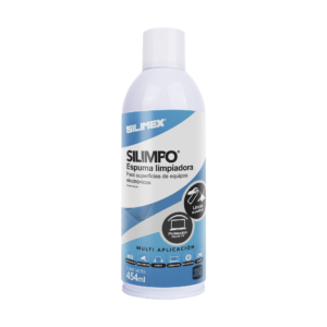Espuma limpiadora para todo tipo de superficies plásticas y metálicas de sistemas de vídeo, audio, telefonía y equipo de computo, contiene protectores de rayos UV, 454 ml