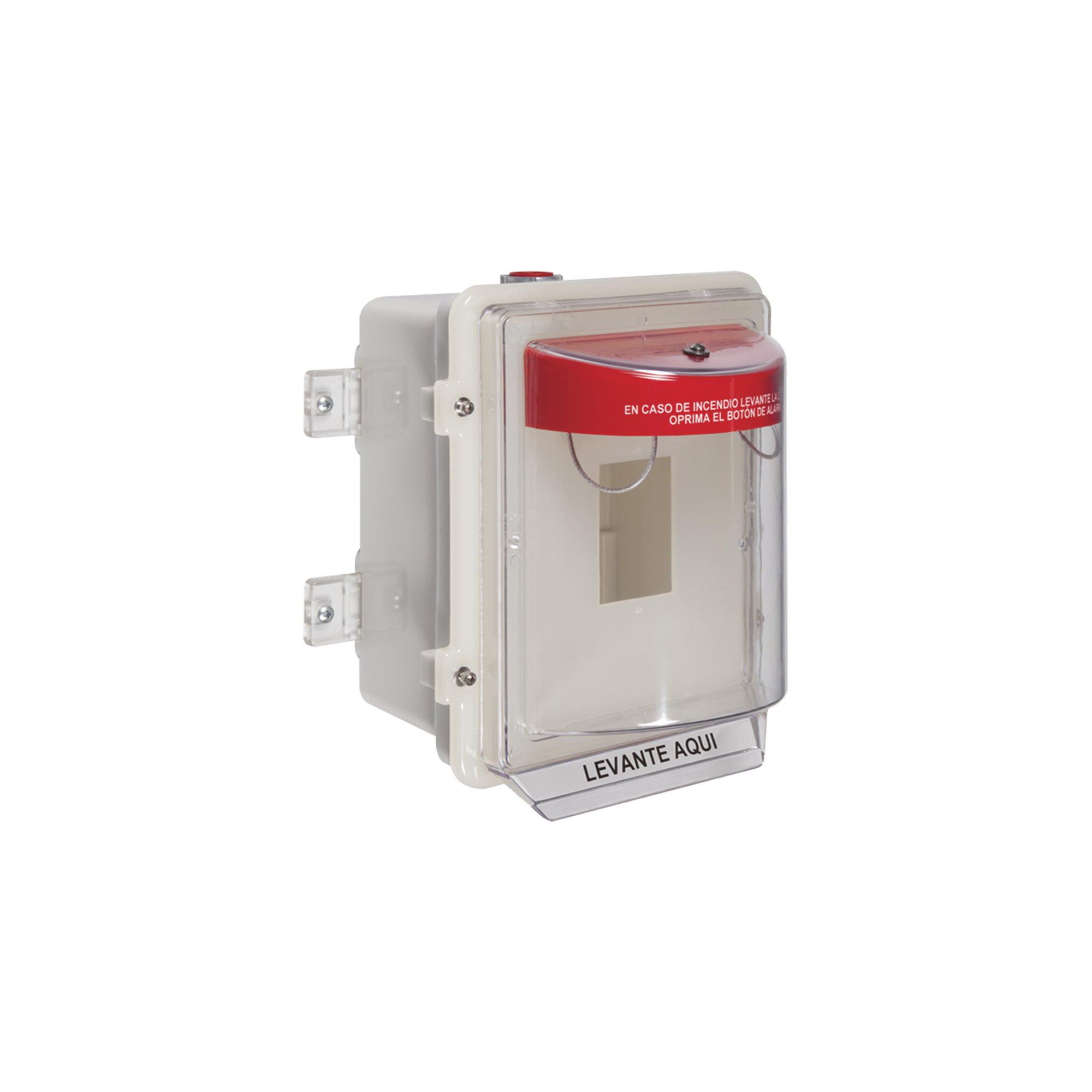 Protector Universal para Estación Manual, Fabricado en Policarbonato Súper Fuerte Para Uso en Exterior