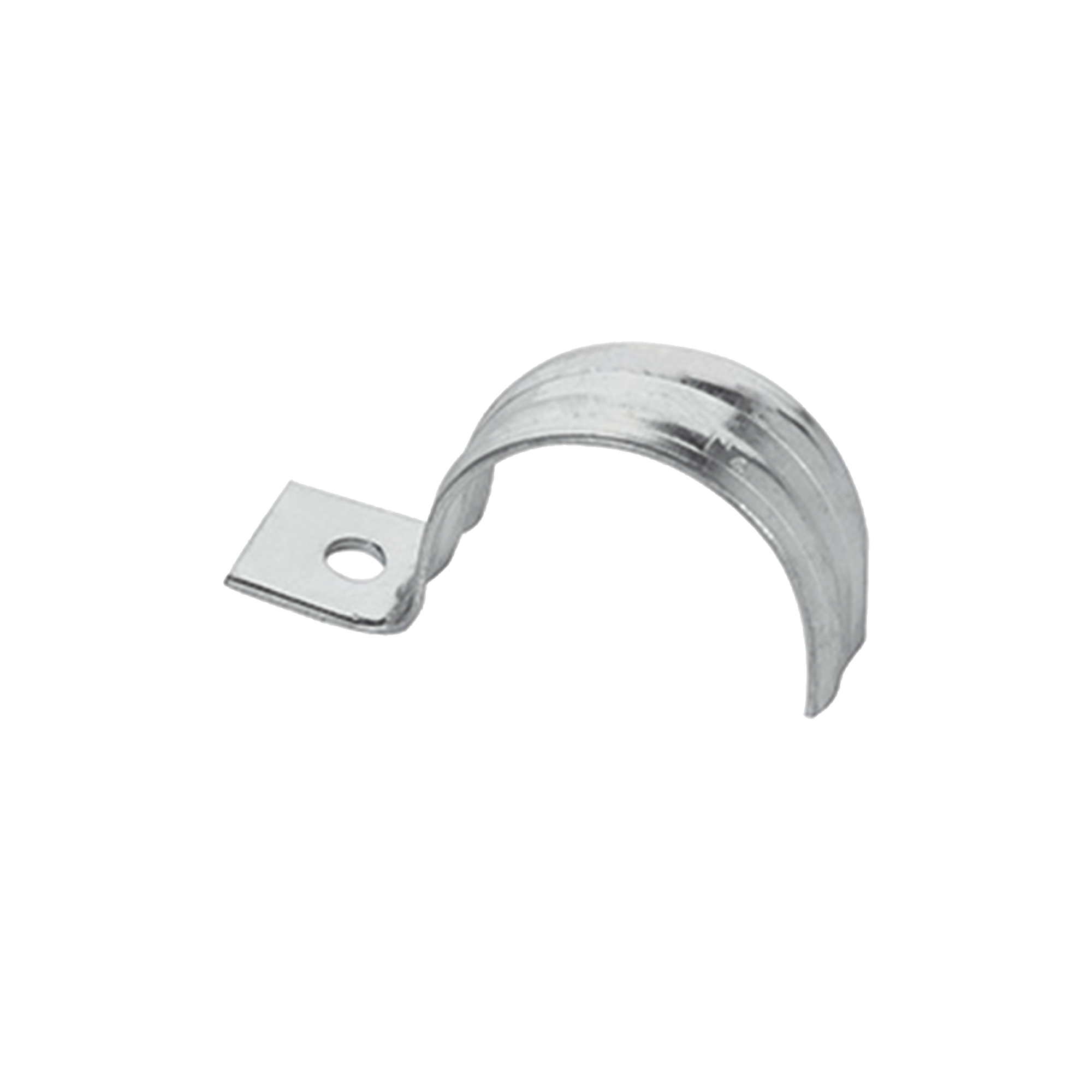 Abrazadera para tubo tipo uña 1 1/4 bolsa con 5 piezas