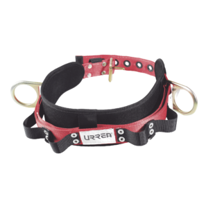 Cinturón para liniero, talla 40, con bandas para porta herramientas y dos anillos tipo D.