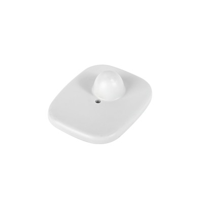 Paquete de 100 Tags RF Para Ropa, Color Gris Claro