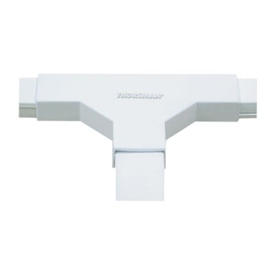 Sección en T color blanco de PVC auto extinguible, para canaleta TMK1720 (5240-02001)