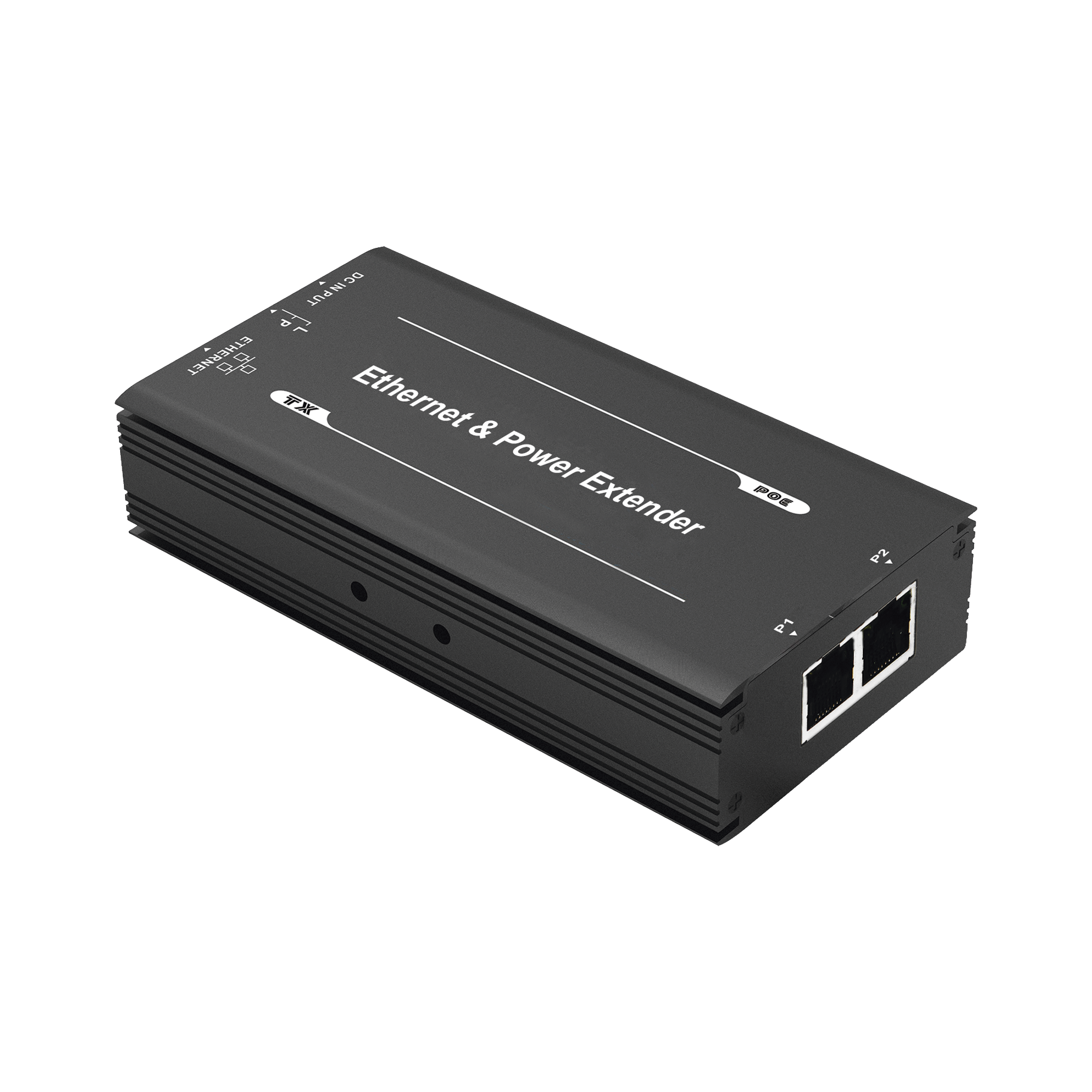 (POE 600 METROS) Receptor para Extensor PoE TT-8001TPOE / 1 Puerto para recepción de video y alimentación (PoE) / IDEAL PARA DOMOS Y CAMARAS IP / Conexión en Cascada / Soporta PTZ´s de 60 W / Soporta IEEE802.3af/at