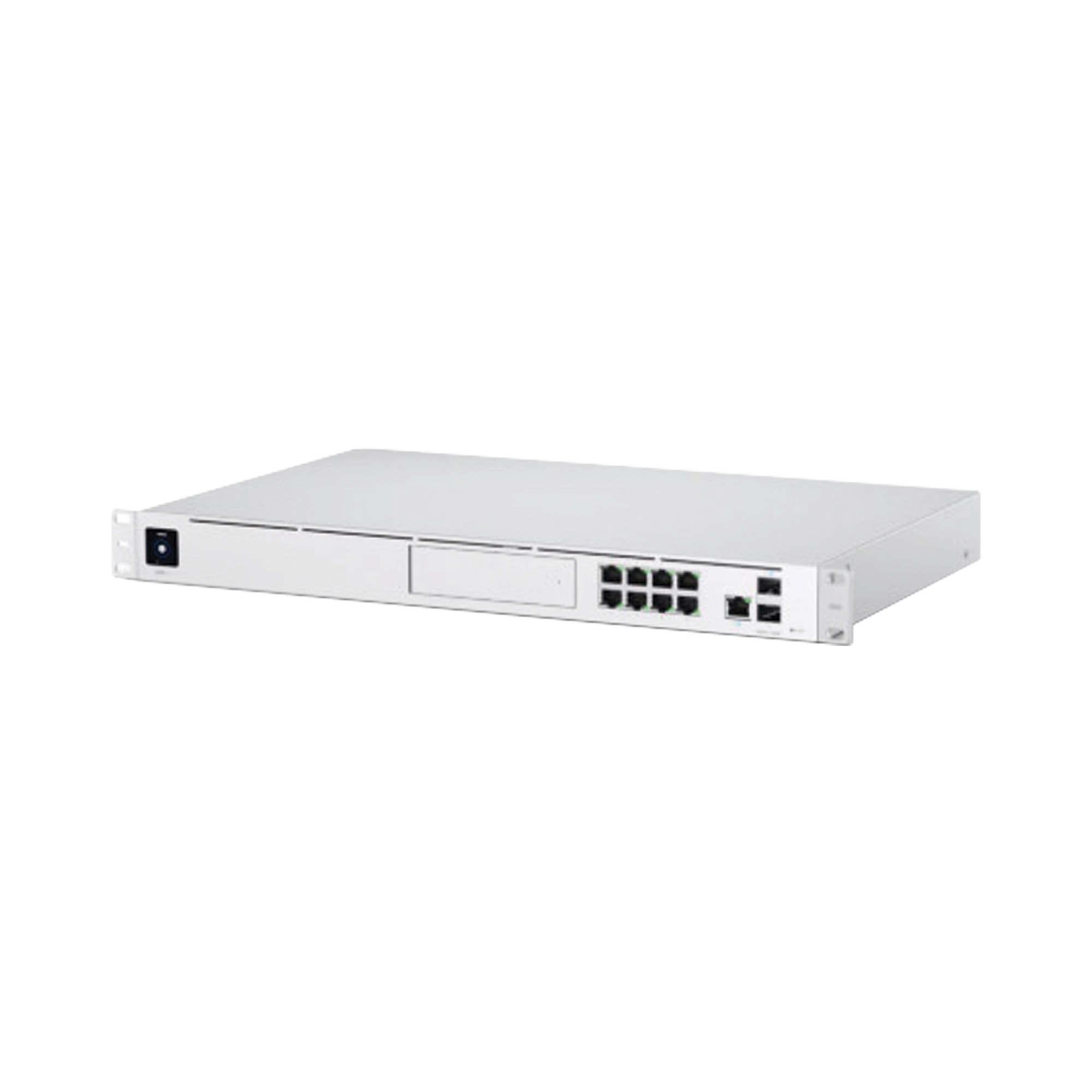 UniFi OS Console: Dream Machine Pro, con 1 puerto WAN Gigabit RJ45, 1 puerto WAN 10G SFP+ / 8 puertos LAN Gigabit RJ-45, y una bahía de HDD 3.5 (No incluye HDD), Integra todas las aplicaciones UniFi
