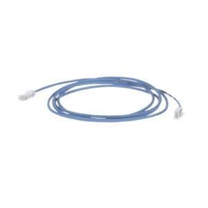 Cable de Parcheo TX6, UTP Cat6, Diámetro Reducido (28AWG), Color Azul, 26ft