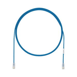 Cable de Parcheo UTP Cat6A, CM/LSZH, Diámetro Reducido (28AWG), Color Azul, 9ft