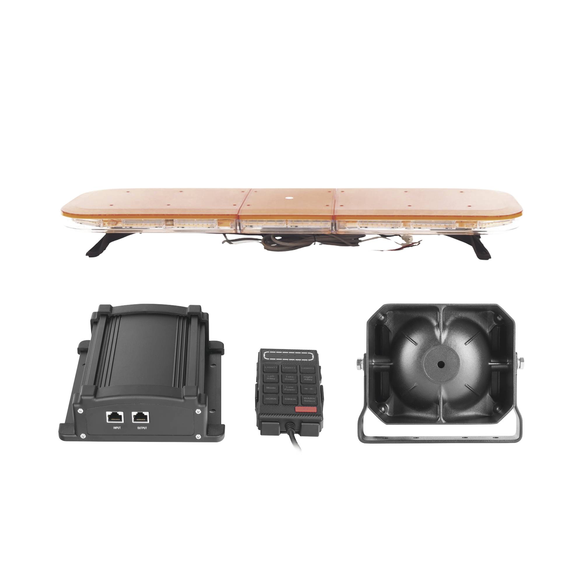 Kit básico para equipamiento de unidades de seguridad privada, minería e industria