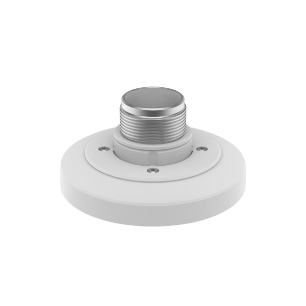 Adaptador tipo Plato necesario para montar en Pared o Techo Cámaras Hanwha serie QND, QNV-C