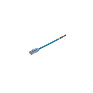 Cable de Parcheo UTP Cat6A, CM/LSZH, Diámetro Reducido (28AWG), Color Azul, 30 ft