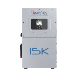 Inversor Hibrido SOL-ARK, 15 Kw, 220 Vcc, Fase Dividida,  WIFI incluido, IP65, Entrada de Baterías a 48 Vcc