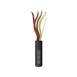 Bobina de Cable de 305m 4 x 14 AWG / Cable DIRECT BURIAL / Color Negro