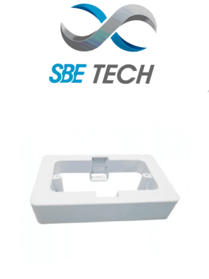 SBETECH CUNIV2 - Caja universal de PVC / 2X4 / Gama económica / Fácil instalación/ Fácil limpieza