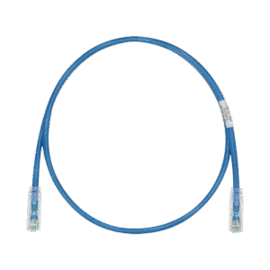 Cable de Parcheo TX6, UTP Cat6, 24 AWG, CM, Color Azul, 0.5 m.