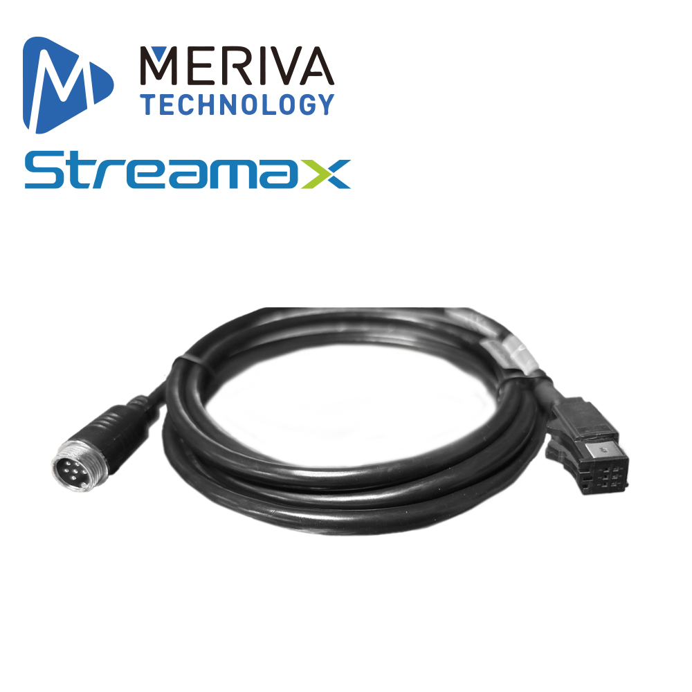 Cable Meriva Streamax M6Pin Dj-Transfer / 6Pin / 180Mm / Para Mdvr Y Camara