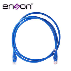 Enson p6012l Patchcord Utp Enson P6012L Cat6 120Cm Azul Serie Epro 100-Ii 100 Por Ciento Cobre Para Mejor Identificacion De Soluciones En Racks Y Gabinetes