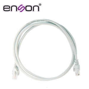 Enson p6012g Patchcord Utp Enson P6012G Cat6 120Cm Gris Serie Epro 100-Ii 100 Por Ciento Cobre Para Mejor Identificacion De Soluciones En Racks Y Gabinetes