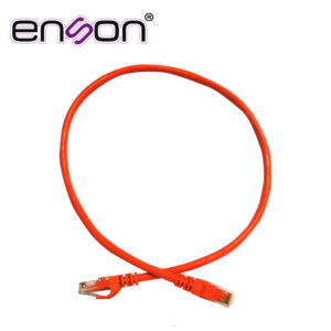 Enson p6006o Patchcord Utp Enson P6006O Cat6 60Cm Naranja Serie Epro 100-Ii 100 Por Ciento Cobre Para Mejor Identificacion De Soluciones En Racks Y Gabinetes