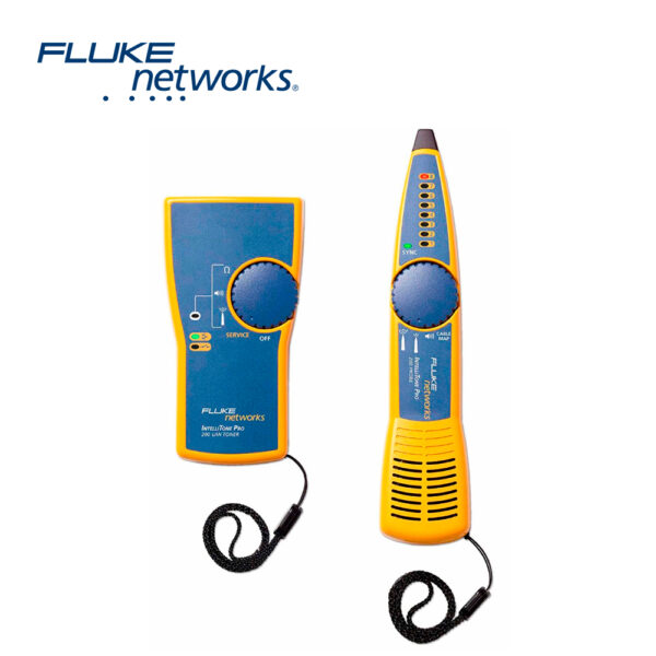 GENERADOR DE TONOS Y SONDA INTELLITONE 200 FLUKE NETWORKS MT-8200-60-KIT PARA INDENTIFICACION DE SEÑALES ANALOGICAS Y DIGITALES EN CABLES DE RED INTERFACES RJ-45 RJ-11 COAXIAL