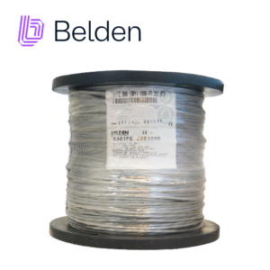 Belden 5301fe 0081000 Cable De Seguridad Y Sonido Belden 5301Fe 0081000 / Interior / Gris / 3 Conductores / 18 Awg / Multifilar / Forro Pvc / Cmr / Blindado / Bobina / 1000 Pies 305 Metros