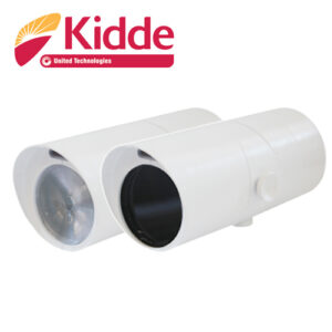 DETECTOR DE HUMO FOTOBEAM CONVENCIONAL KIDDE KC3000-016 (INCLUYE TRANSMISOR Y RECEPTOR) COBERTURA DE HASTA 120X18M - REQUIERE MODULO DE CONTROL DEL KC3000-103 PARA SU FUNCIONAMIENTO